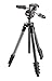 Manfrotto MKCOMPACTADV-BK Compact Advanced Tripod with 3-Way Head (Black)
