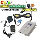 Wireless Color Spy Video Camera Complete Package