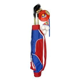 CHILDRENS GOLF SET AND BAG