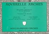 Arches Aquarelle Paper Block - 4x10in (10x25cm) NOT (Fin) Panoramic [Toy]
