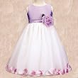 LITO Childrens Special Occasion LILAC Wedding Flower Girls Dress 2T-12