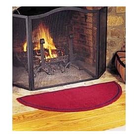 Small Half Round Hearth Rug