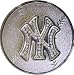 Mens NEW YORK YANKEES BLING SPINNER Punk Rock Metal Belt Buckle