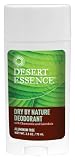 Desert Essence - Dry By Nature Deodorant, 2.75 oz sticks