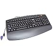 Keys-U-See Large Print Keyboard Jumbo Letters for Low Light and/or Poor Vision - Black Keys with Large White Print Letters / Characters
