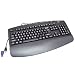 Keys-U-See Keyboard - Black Keys with White Print