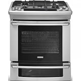 Wave-Touch Series 30 Wide Dual-Fuel Built-In Range Wave-Touch Electronic Controls 4.2 Cu. Ft. Primary Oven Capacity Perfect Turkey Button Luxury-Glide Oven Racks: Stainless