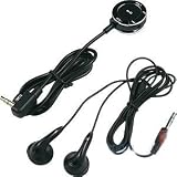 U-Bop Sony PSP Slim & Lite 2000 Stereo Earphone Inline Remote Control & Stereo Headset (Black)