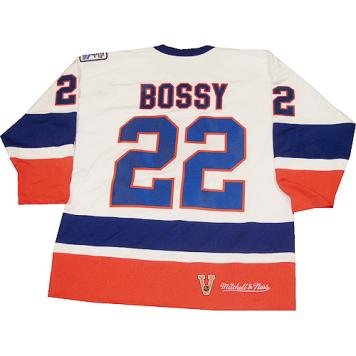 Mike Bossy White Authentic Islanders 1980 Throwback Jersey Uns