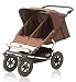 Mountain Buggy Urban Double Stroller in Chocolate