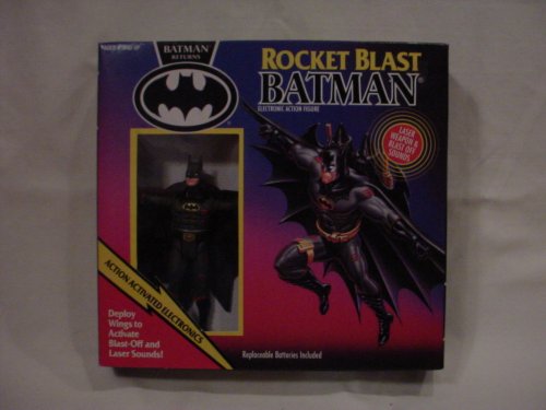Batman Action Figure: Batman Returns Rocket Blast Batman-Batman Action Figure-Batman Action Figures-Batman Figures-Batman Figure-Batman Toys Figure-Batman