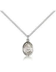 Sterling Silver St. Germaine Cousin Pendant - 18" Chain