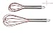 Ethos Hells Kitchen 2pc Whisk Set in Colour Box (22.5cm & 28cm)