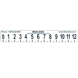 Large Print 12 inch Ruler