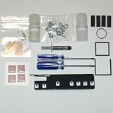 XBOX 360 Repair Kit - 3 Red Light Fix - X-Clamp Replacement - Complete Kit - Arctic Silver 5, GPU CPU Shims, DVD Drive Bel...