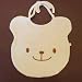 表情がとてもかわいい!オーガニックコットン　スタイくま