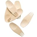 Bambu 3-1/2-Inch All Occasion Veneerware Sporks, Package of 24, Natural