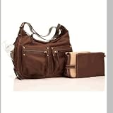 NEW! Storksak Emily Diaper Bag in Chocolate   Free Ground Shipping