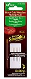 Black Gold Quilting Needles - Size 9 6/Pkg