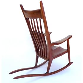 Nancy's Rocking Chair & Footstool...Woodworking Plan, Sam Maloof influenced, Designed by Brian Murphy