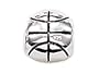 Zable(tm) Sterling Silver Basketball Bead / Charm