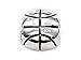 Zable(tm) Sterling Silver Basketball Bead / Charm