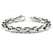 Stainless Steel Men's Link Bracelet 8.5 Inches