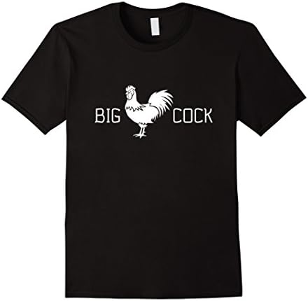 Men's Big Cock Funny Sex Tee Shirt Large Black