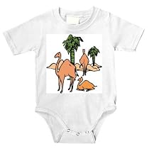 Onesie with animals, "palm trees", Israel