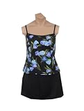 It Figures! Hip Hider Collection Tulip Print Skirtini Swimsuit RETAIL VALUE $101