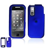 Samsung U940 Smart TOUCH SMARTTOUCH Lens Cell Phone Blue Rubber Feel Protective Case Faceplate Cov
