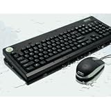 Unotron Infection Control Bundle - Keyboard - PS/2, USB - mouse - black