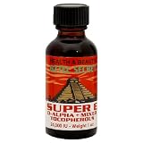 Aztec Secret Health & Beauty Super E, D-Alpha + Mixed Tocopherols, 24,000 IU , 1 Ounces (Pack of 2)
