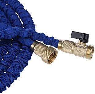 100' Expandable Hose, Triple Latex Core Brass Fittings, Great for Heavy Duty, Extra Strength &amp; Flexible Garden Hose