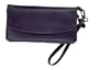 Winn Leather Zippered Travel Organizer Black