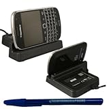 Cradle Desktop Dual Desk Charger for Blackberry Bold Touch 9930 & 9900 and  ....