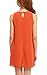 Merryfun Women's Casual Sleeveless Loose Chiffon Mini Dress Top