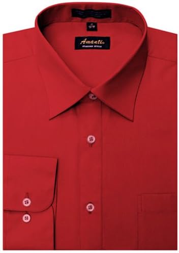 Amanti Men's Color Dress Shirt