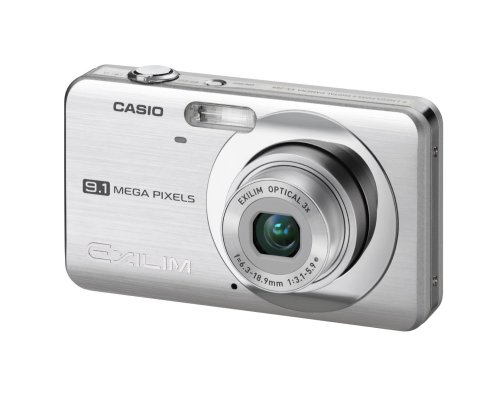Casio EXILIM EX-Z85 Digitalkamera (9 Megapixel, 3-fach opt. Zoom, 2,6 Display) silber