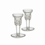 Waterford Crystal Mallory Candlestick Pair 4