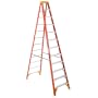 Werner 6212 300-Pound Duty Rating Type IA Fiberglass Stepladder, 12-Foot