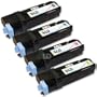 LD &copy; 4 Xerox Compatible 6130 Toners 1(Bk,C,M,Y)