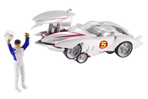 Mattel: HOT WHEELS Speed Racer Mach 5 & Speed Racer Vehicle & Figure