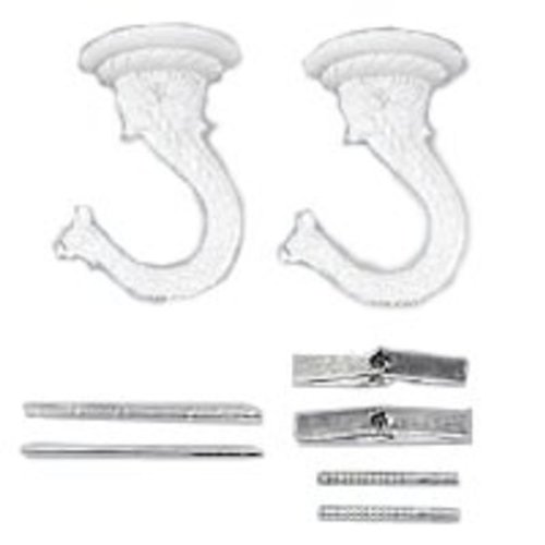 Westinghouse Lighting 70770 Swag Hooks Kit, White