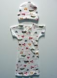 Are We There Yet? NICU Gown Set (Four preemie and newborn sizes!)