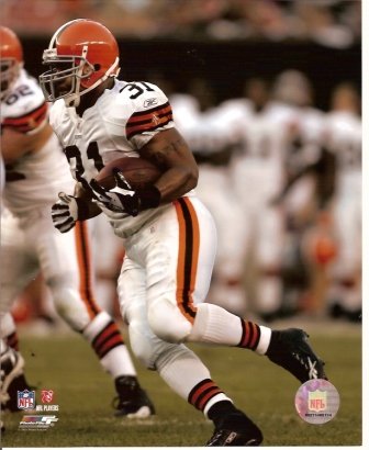 Jamal Lewis Cleveland Browns 8x10 Photo