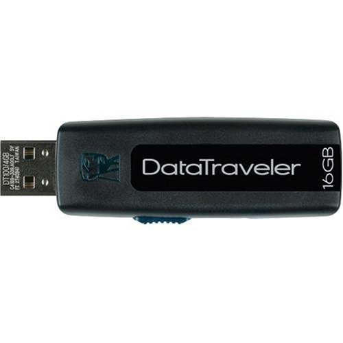 Kingston DataTraveler 16 GB USB 2.0 Flash Drive DT100/16GB