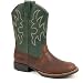Roper Boys Girls Forest Green Western Cowboy Boots Toddler Kids 9-3