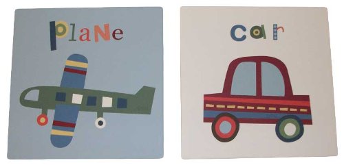 Big Rigs Canvas Wall Art - Set of 2.