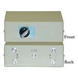 BNC Female ABCD 4 Way Switch Box